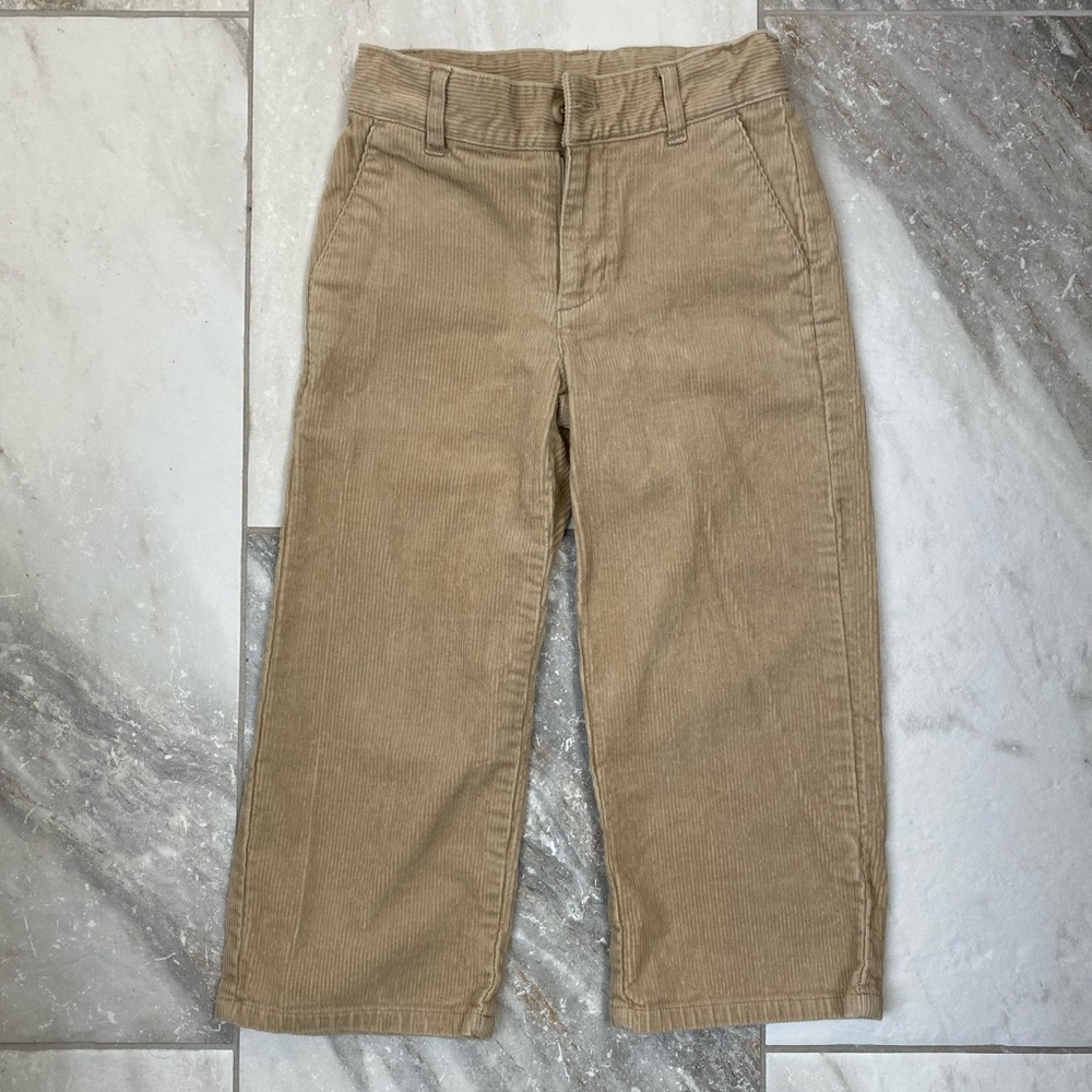 Janie and Jack khaki corduroy pants
